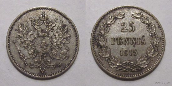 25 пенни 1915 aUNC