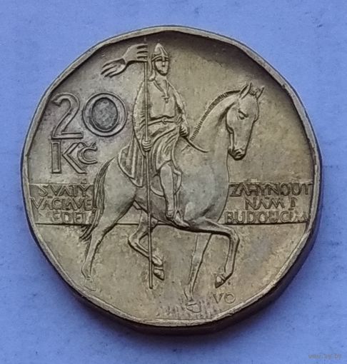 Чехия 20 крон 2018 г.