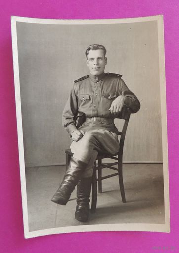 Фото "Русский солдат", 1945 г., август