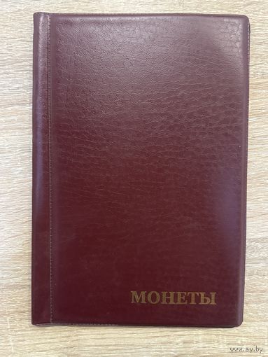 Альбом для монет Красный