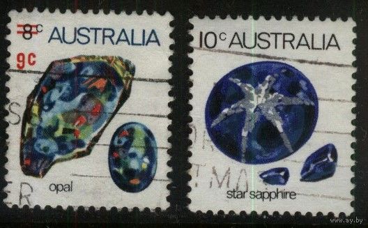 Австралия - 1974 [Mi. 560-561] Гашеная (AU13)