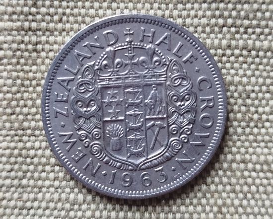 Новая Зеландия 1/2 кроны 1963