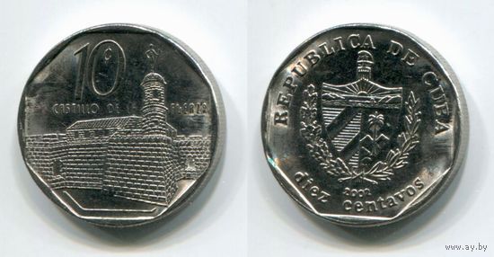 Куба. 10 сентаво (2002, aUNC)