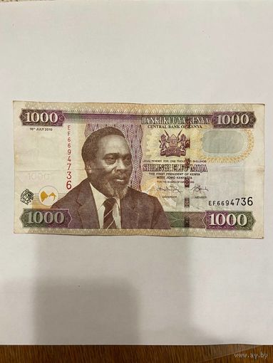 Кения. 1000 шиллингов 2010 -2301