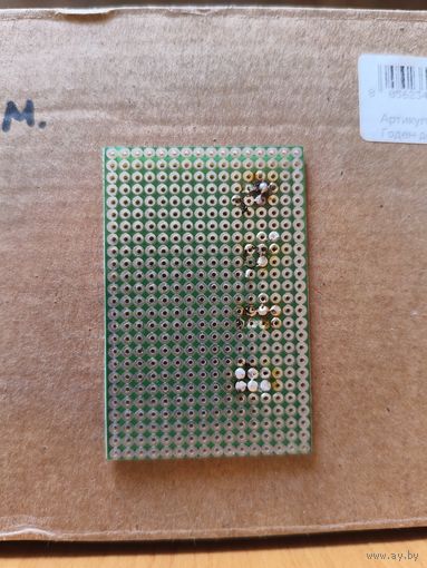 Печатная макетная плата 65 х 45 мм,