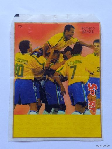 Вкладыш от жвачки All Sport Kent номер 79