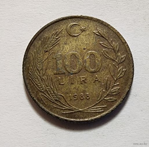 Турция 100 лир, 1988