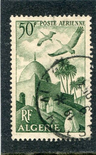 Французский Алжир. Авиапочта. Мечеть