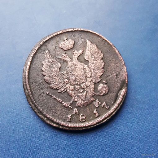 2 КОПЕЙКИ 1817 КМ АМ НЕЧАСТАЯ! МАЛЫЙ ТИРАЖ!!!