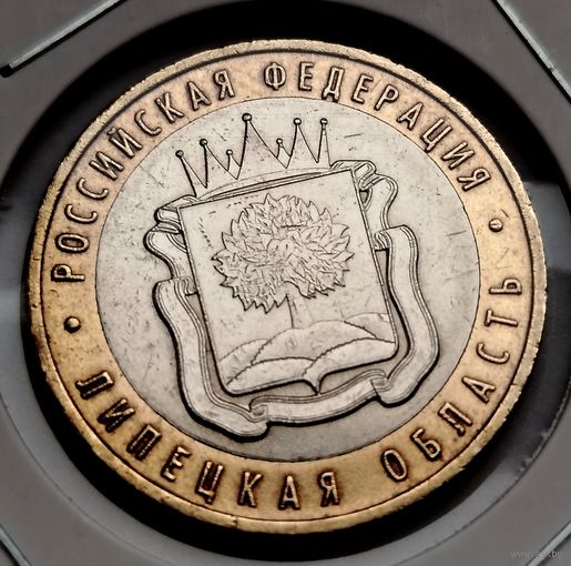 417. 10 рублей 2007 г. Липецкая область