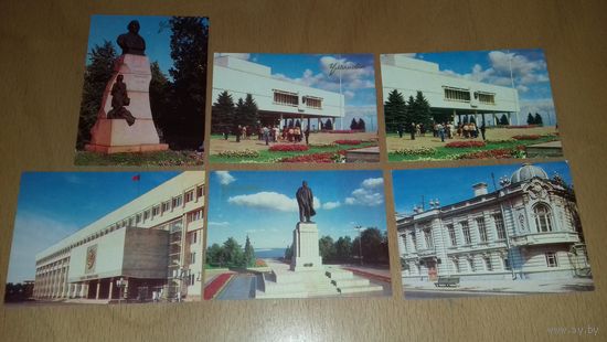 Календарики 1988, 1989 УЛЬЯНОВСК 6 шт. одним лотом