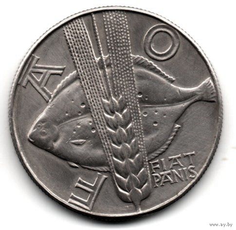 10 злотых 1971 Польша. ФАО. Камбала