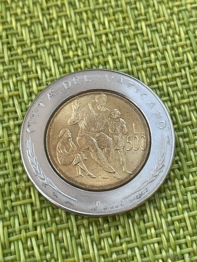 Ватикан 500 лир 1982 г