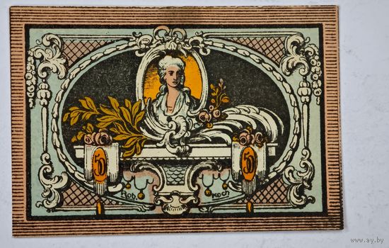 50 пфеннигов Германия нотгельд