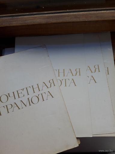 Почетная грамота поштучно (Могилев Гормолзавод, дет сад, дет сад. ОЭЗ)