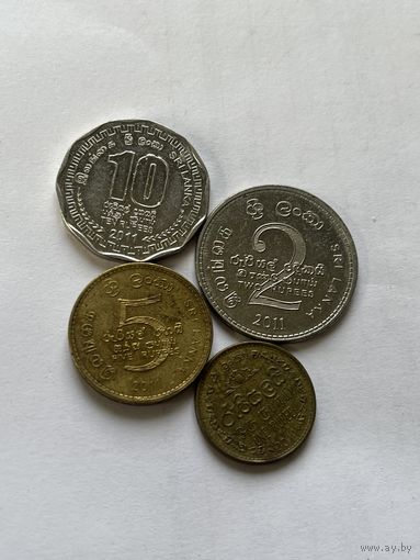 Шри-Ланка 4 монеты 2011