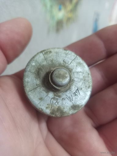 Крышка от немецкой фляги