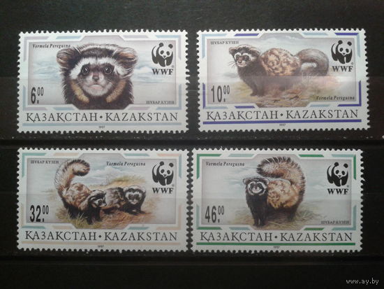 Казахстан 1997 Перевязка WWF Полная серия