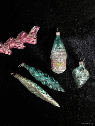 Елочная игрушка Белкин дом Сказка о Царе Салтане СССР цена за все К.20