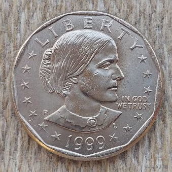 США 1 доллар 1999 года P, UNC. Сьюзен Энтони. Предложи свою цену или обмен!