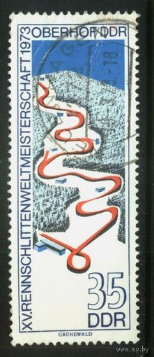 ГЕРМАНИЯ, ГДР - 1973 [Mi. 1831] Гашеная (DDR05)