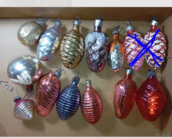 Ёлочные игрушки цена за единицу .