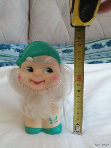 Игрушка резиновая. Гномик