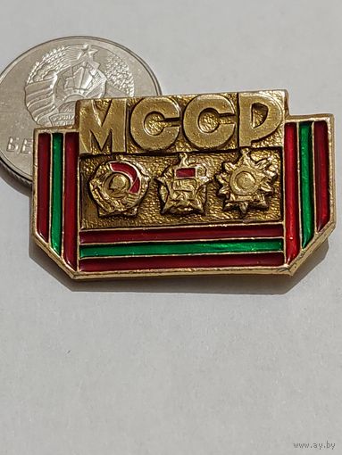 Значок " МССР "