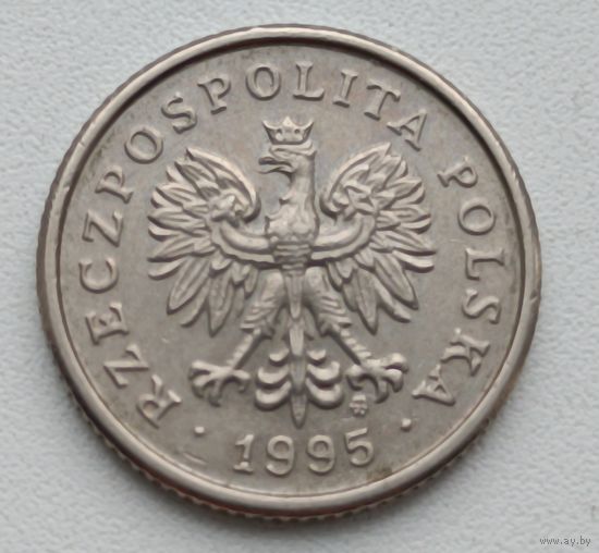 Польша. 50 грошей 1995 года.