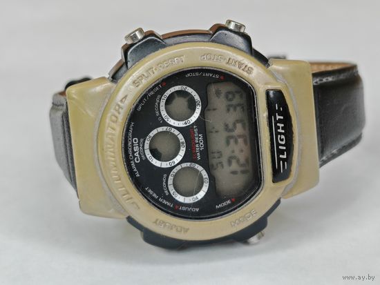 Часы Casio W-728H. Illuminator/ Оригинал/ Всё работает. С рубля.