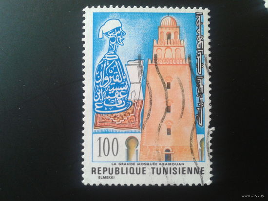 Тунис 1976 минарет, молитва