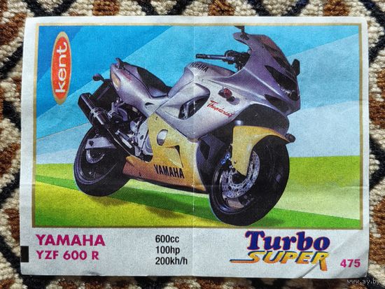 Вкладыш Turbo (Турбо) Super (серия 471-540, Супер), номер 475, Yamaha YZF 600 R. Возможен небольшой торг.