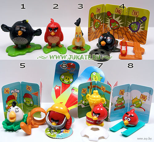 Бердс 2 Angry Birds 2016 киндер ( Цена за одну, наличие в описании)