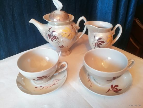 Часть чайного сервиза СССР Добруш