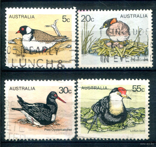 Австралия - 1978г. - птицы - 4 марки - гашёные. #3-WB-89-A-2