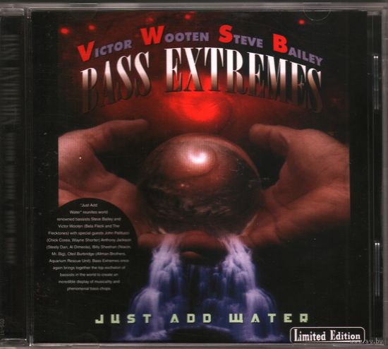 2014 Victor Wooten -- Steve Bailey BASS EXTREMES 1-CD лимитное издание супер !!