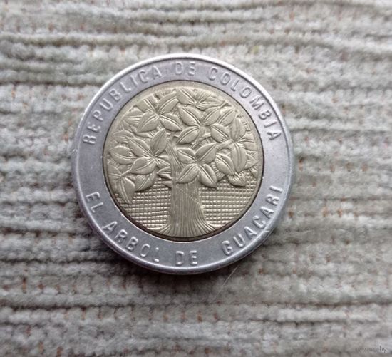 Werty71 Колумбия 500 песо 2007 биметалл