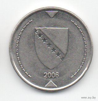 БОСНИЯ И ГЕРЦЕГОВИНА. 1 КОНВЕРТИРУЕМАЯ МАРКА 2006