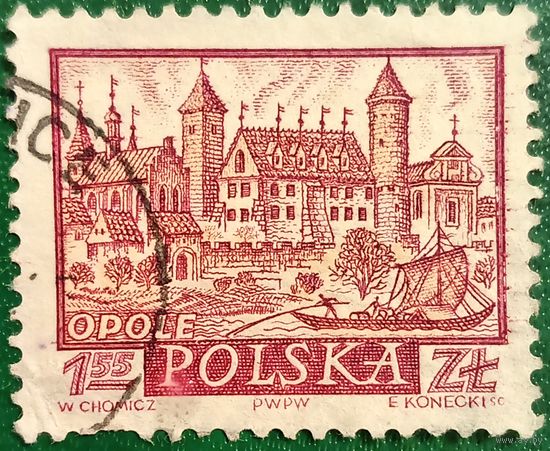 Польша 25 ноября 1960. Замок Ополе