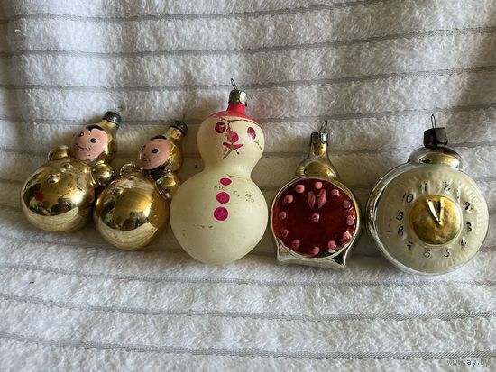 Ёлочные игрушки СССР