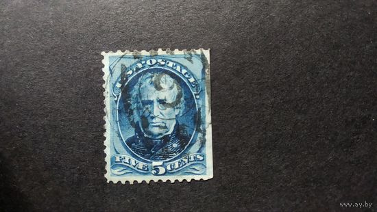 США \а25\ 1875. Персоналии. Президент США \Sc179\