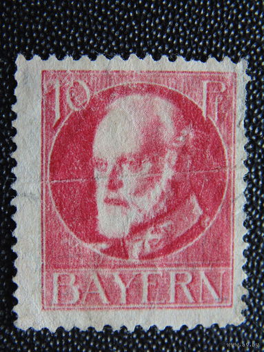 Бавария 1914 г. Король Людвиг III.