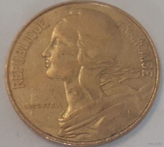 Франция 20 сантимов, 1976