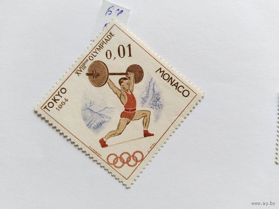 Монако 1964 штангист