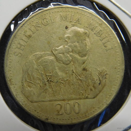 Танзания 200 шиллингов 1998 г