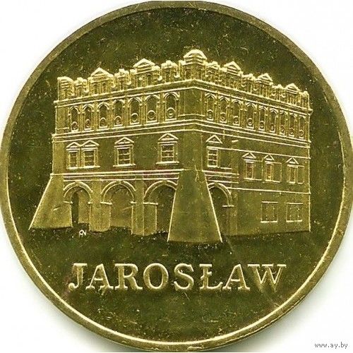 Польша 2 злотых, 2006 Древние города Польши - Ярослав UNC