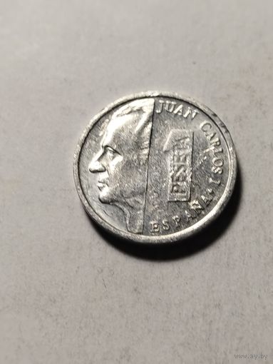 Испания 1 песета 1992