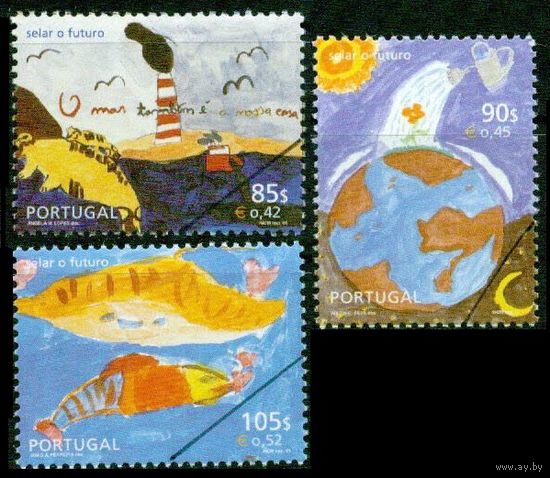 2001 Португалия 2496-2498 Детский рисунок.3,00 евро