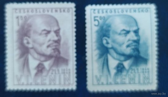 Чехословакия 1949 Ленин без клея.