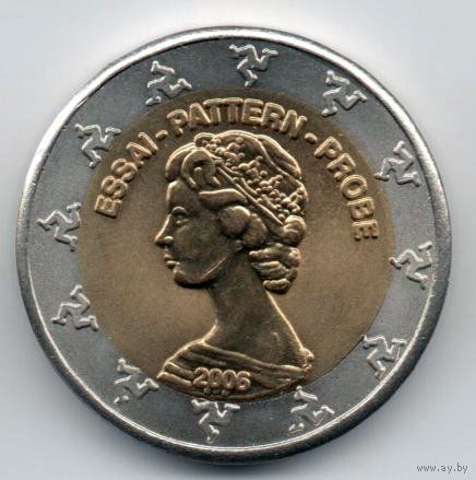 ОСТРОВ МЭН. 2 ЕВРО 2006. ПРОБА. ПАТТЕРН